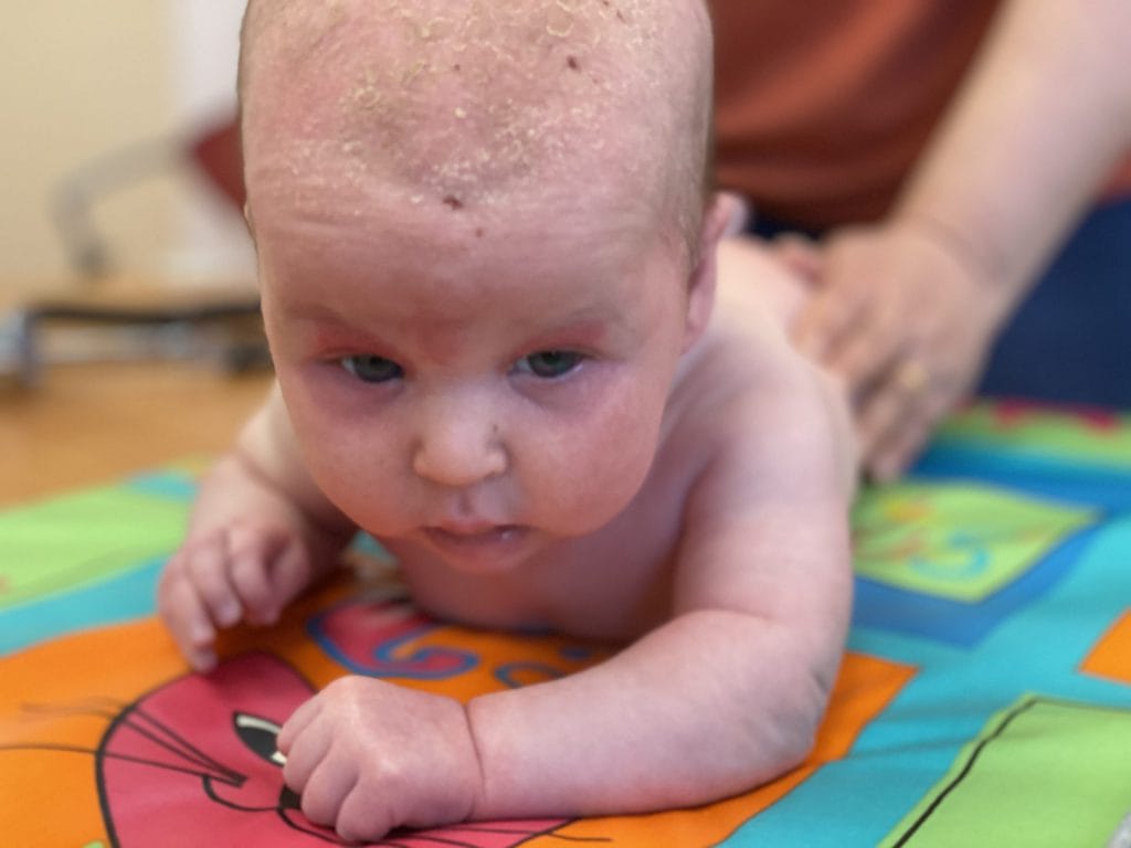 Eerste keer consultatiebureau; voor controle baby drie maanden