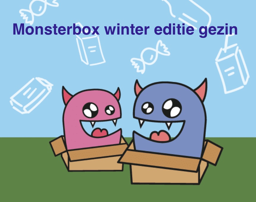 Monsterbox winter editie gezin