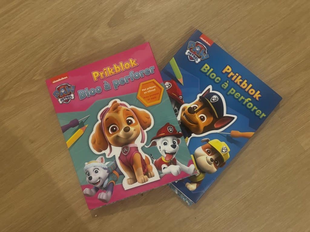 paw patrol prikblok