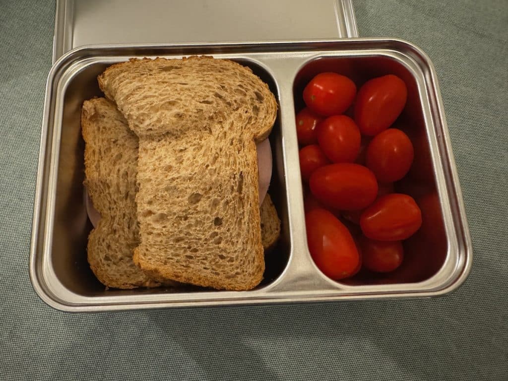 de lunchbox van Pura