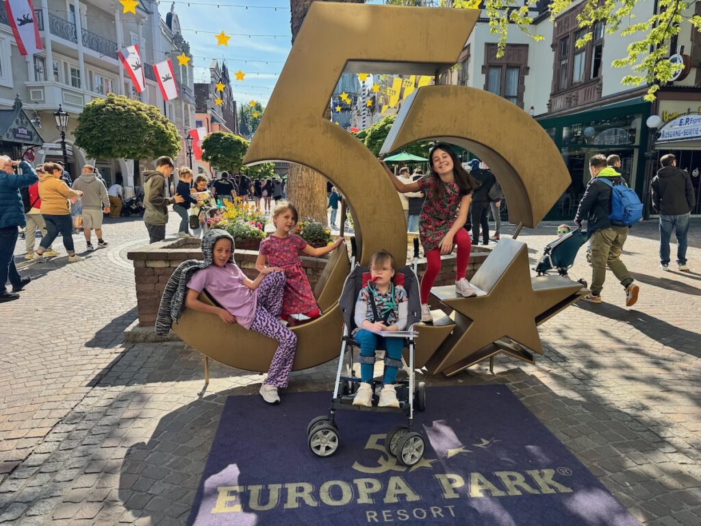 Europapark met zorgintensief kind
