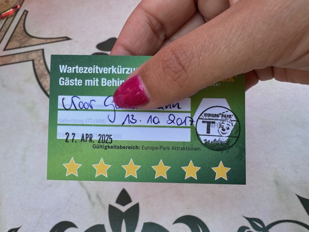 europapark zorgintensief kind
