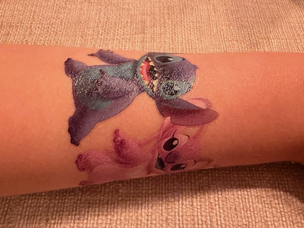 Tattoo fun met Stitch