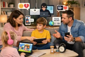 Veilig internetgebruik voor gezinnen: tips voor ouders van jonge kinderen