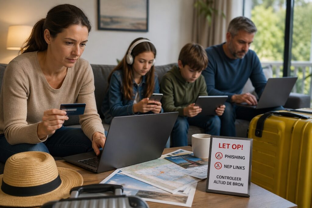 Voorbereidingen en digitale veiligheid thuis