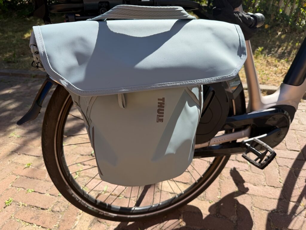 Thule InLock systeem op mijn Gazelle e bike