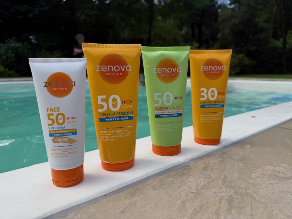 Zenova zonnebrand van Action is goedkoop