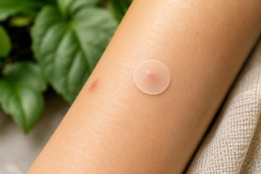 Pimple patches tegen muggenbulten
