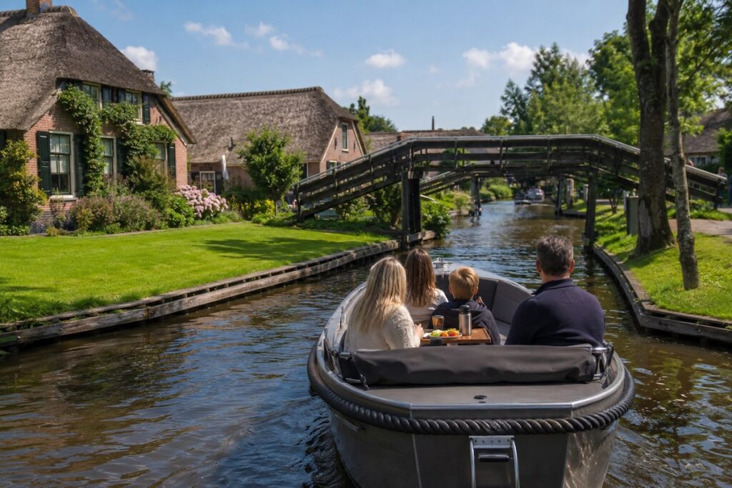 Hoe beleef je een heerlijke vakantiedag op het water in Giethoorn