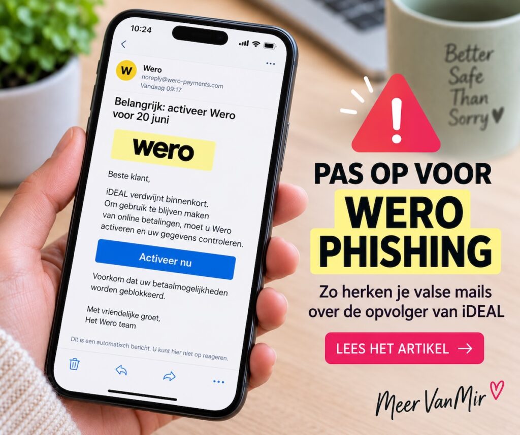 Pas op voor Wero-phishing